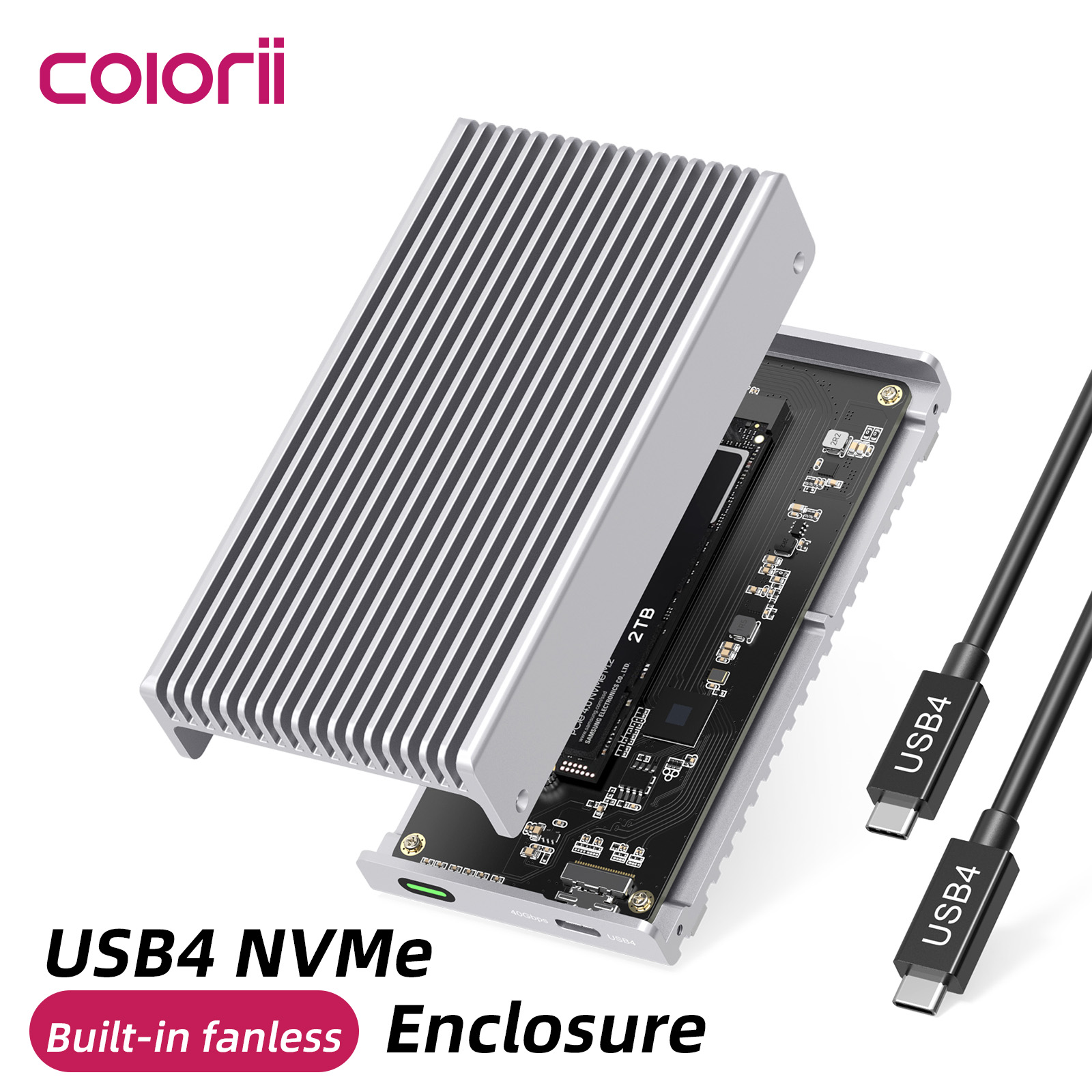 Fanless 40Gbps USB4 Thunderbol - đánh giá và giá Usb4 40Gbps External Ssd 8Tb